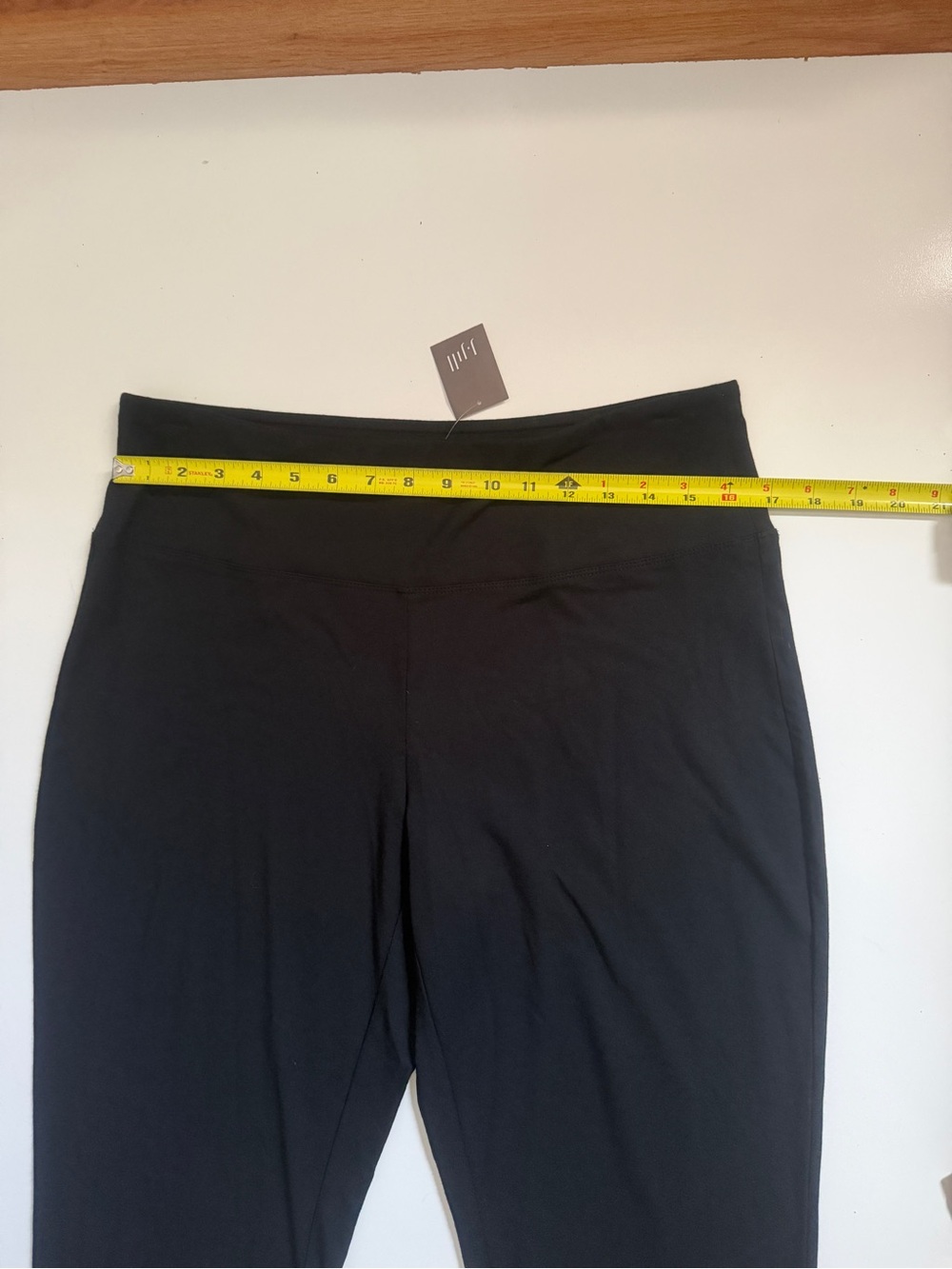 J.Jill Wearever Collection Smooth-Fit Slim Leg Black Pants Size M NWT - Picture 4 of 12